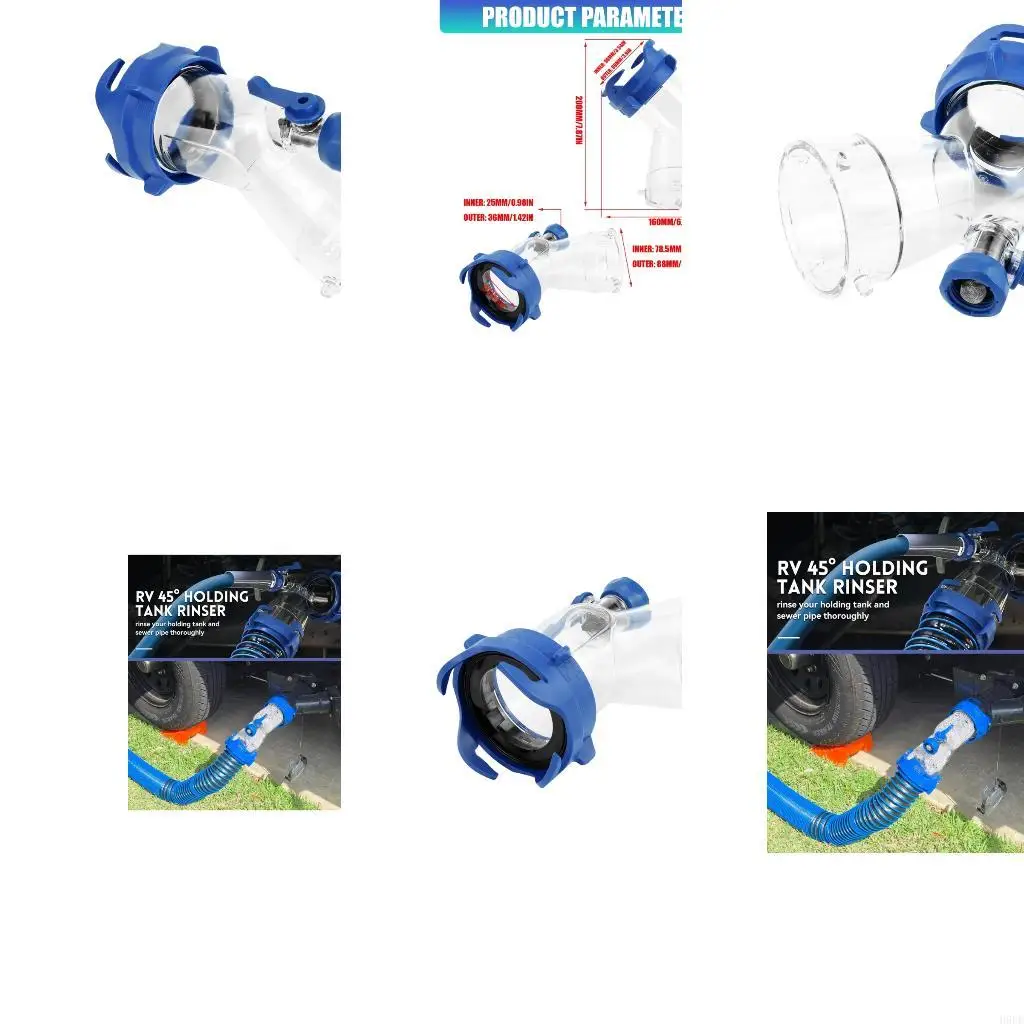 RVs Rinser Sewage Flush Adapter 45 Degree Attachment Plastic Fitting For Waste Pipe Connection H9EE
RVs Rinser Sewage Flush Adapter 45 Degree Attachment Plastic Fitting For Waste Pipe Connection H9EE