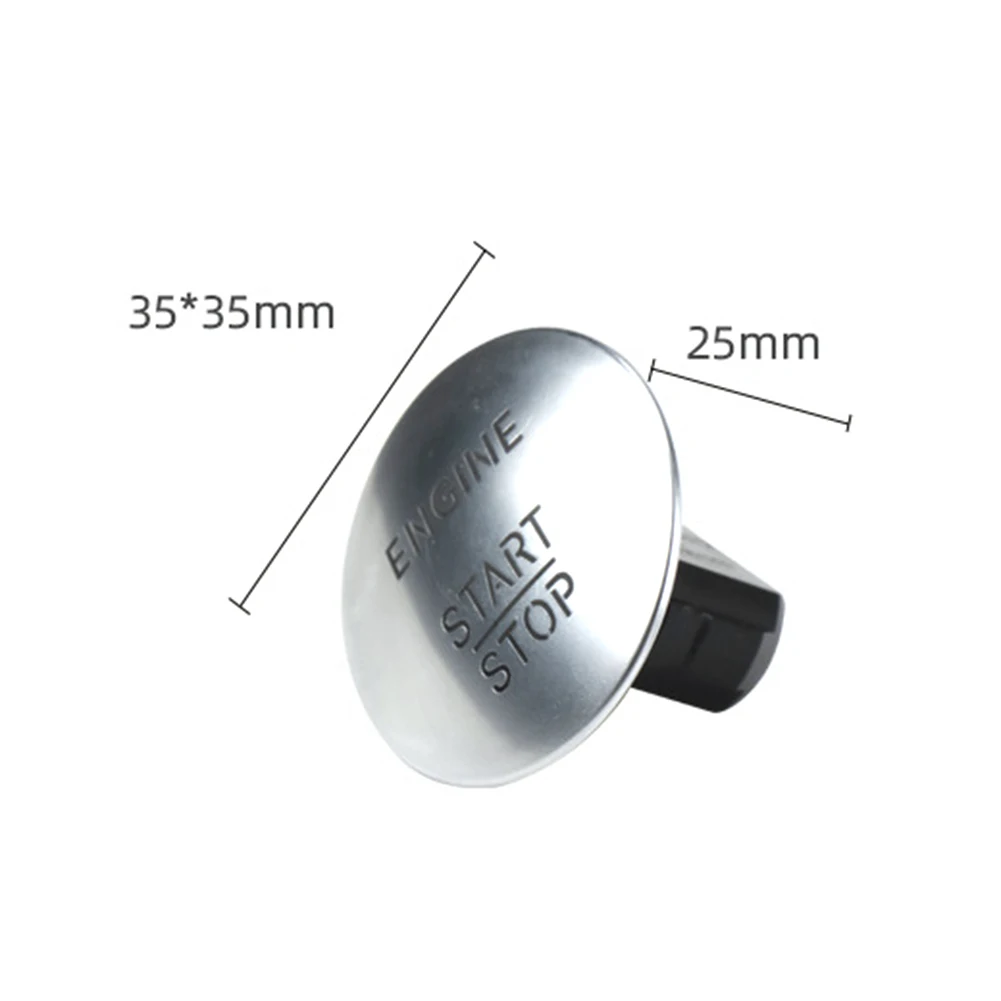 Keyless One-Click Start Stop Push Button Replace 2215450714 Keyless Go Start Stop Push Button for Mercedes Benz A C E GL Class