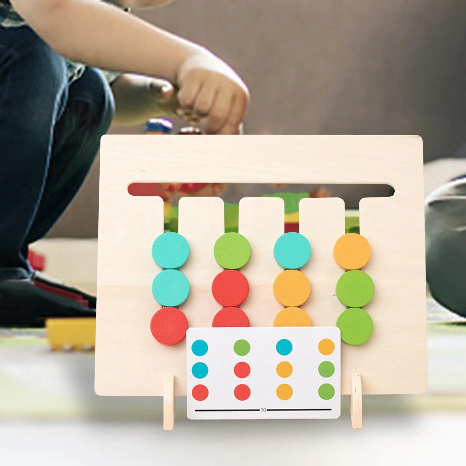 Slide Puzzle Color Sorting Matching Brain Teasers Early Educational Motor Skills for Age 3 4 5 6 7 Year and Boy Girl Preschool
Slide Puzzle Color Sorting Matching Brain Teasers Early Educational Motor Skills for Age 3 4 5 6 7 Year and Boy Girl Preschool