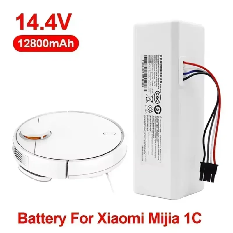 14.4V P1904-4S1P-MM Replacement Battery For Xiaomi Mijia 1C STYTJ01ZHM Robot Vacuum Mop Cleaner Accessories SKV4093GL
14.4V P1904-4S1P-MM Replacement Battery For Xiaomi Mijia 1C STYTJ01ZHM Robot Vacuum Mop Cleaner Accessories SKV4093GL