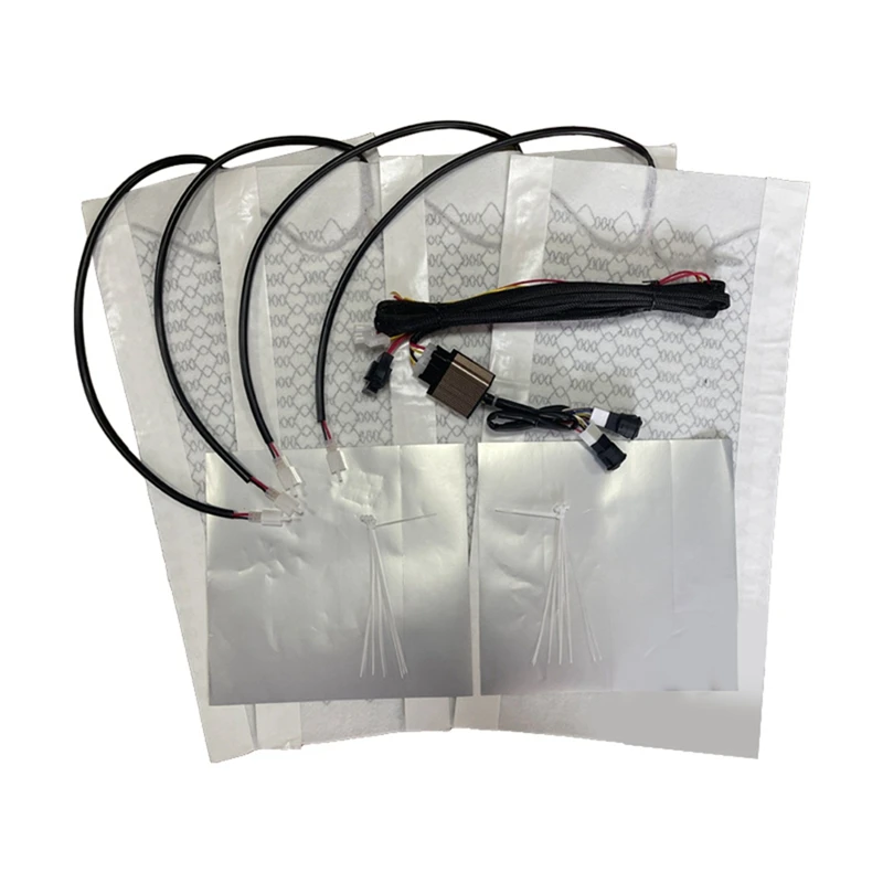 Universal Built-In Car Seat Heater Kit Fit 2 Seats With 12V Carbon Fiber Heating Pads 3 Levels Control Switch System
Universal Built-In Car Seat Heater Kit Fit 2 Seats With 12V Carbon Fiber Heating Pads 3 Levels Control Switch System