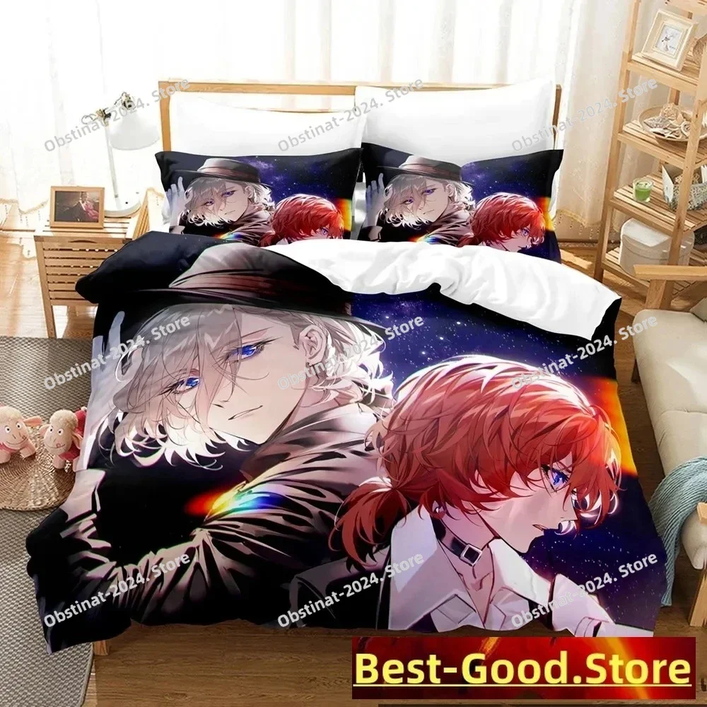 Anime Bungo Stray Dogs Bedding Set Boys Girls Twin Queen King Size Duvet Cover Pillowcase Bed boys Adult Home Textileextile
Anime Bungo Stray Dogs Bedding Set Boys Girls Twin Queen King Size Duvet Cover Pillowcase Bed boys Adult Home Textileextile