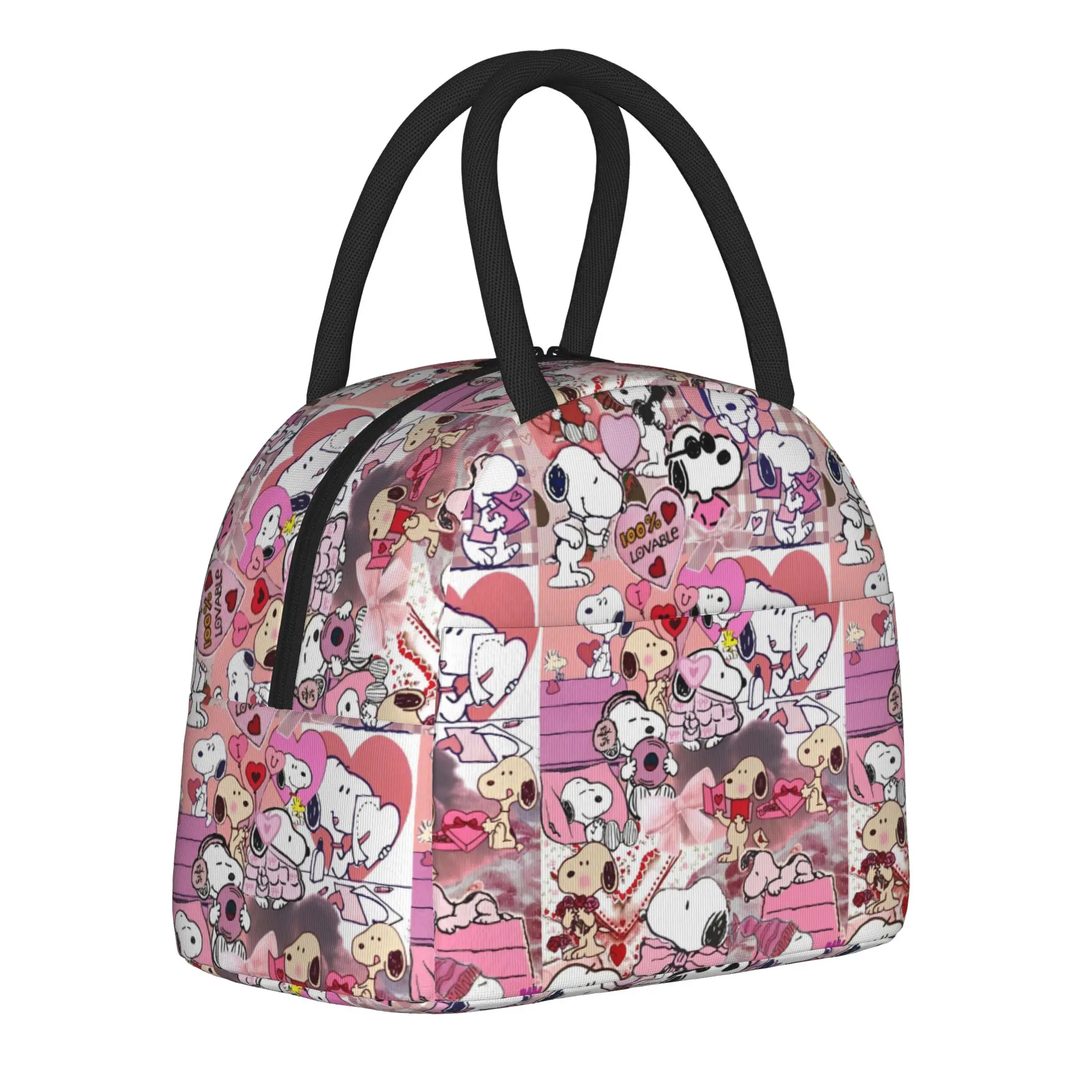 Pink Snoopy Insulated Lunch Bags Cooler Bag Reusable,Lunch Container Cartoon Tote Lunch Box for Men Women School Outdoor
Pink Snoopy Insulated Lunch Bags Cooler Bag Reusable,Lunch Container Cartoon Tote Lunch Box for Men Women School Outdoor