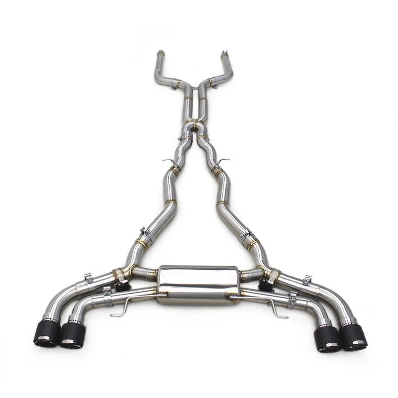 Racing Stainless Steel 1.5MM Valved Exhaust Catback System For BMW M8 COUPE 4.4T 2017-2023 Tuning Valvetronic Exhaust System
Racing Stainless Steel 1.5MM Valved Exhaust Catback System For BMW M8 COUPE 4.4T 2017-2023 Tuning Valvetronic Exhaust System