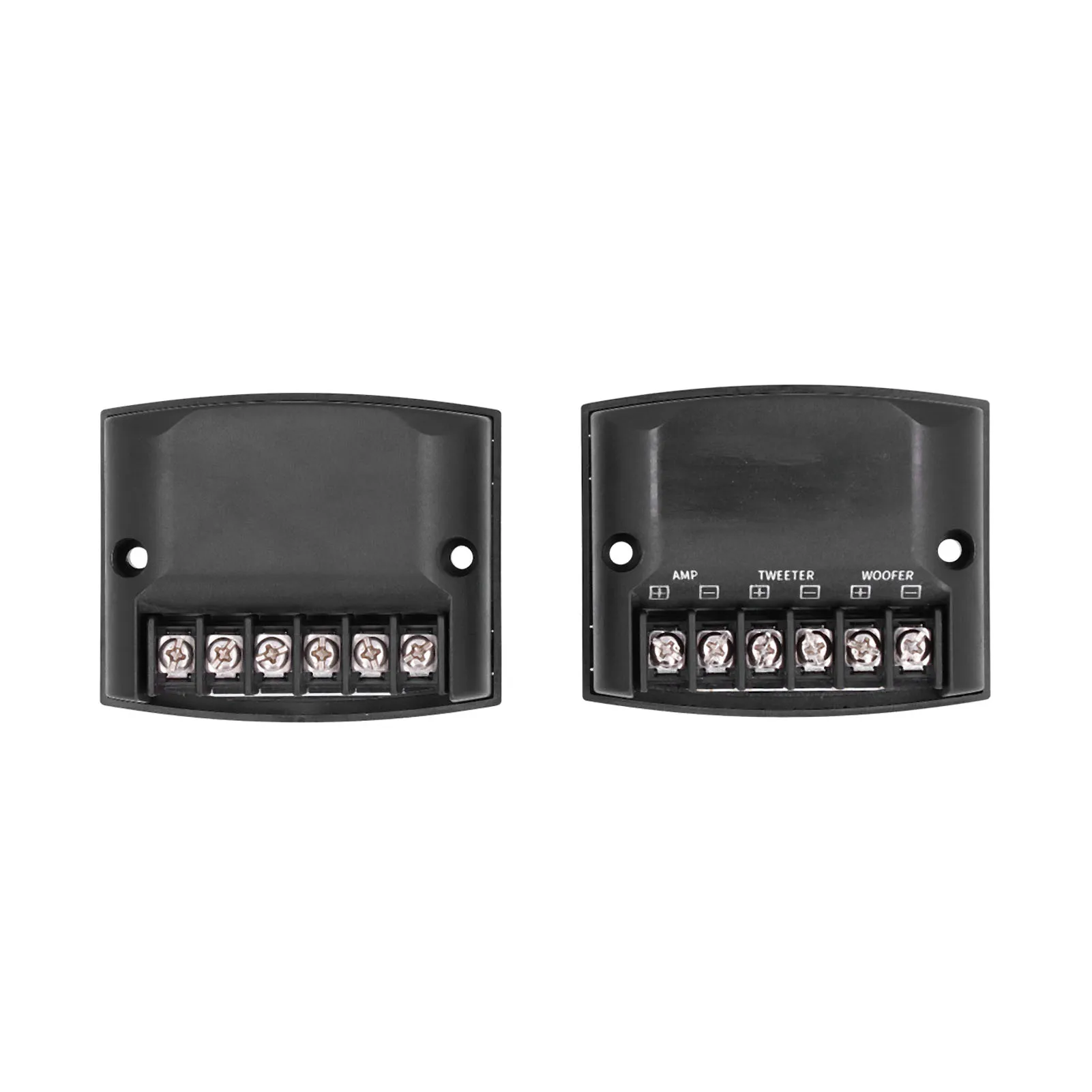 2Pcs Universal Car Audio Crossover 2 Way Tweeter Woofer Output Car Speaker Frequency Divider Automotive Audio Accessories 60W
2Pcs Universal Car Audio Crossover 2 Way Tweeter Woofer Output Car Speaker Frequency Divider Automotive Audio Accessories 60W