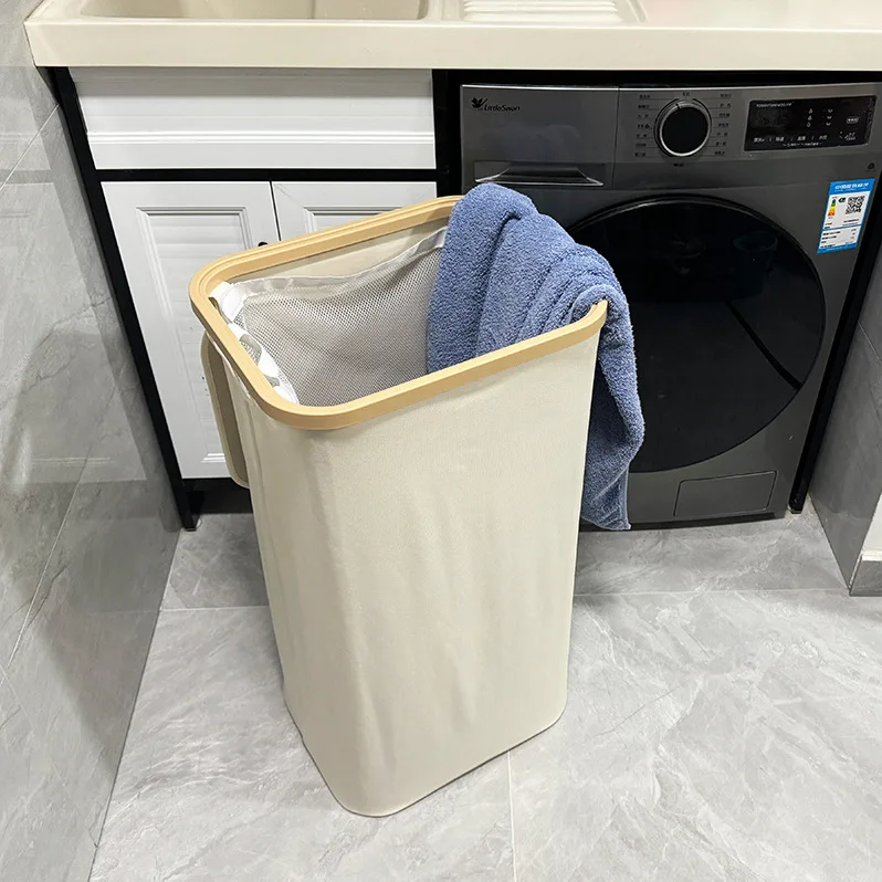Household Laundry Basket With Lid Foldable Laundry Basket Washroom Oxford Cloth Storage Basket Bathroom Laundry Bucket ZF553
Household Laundry Basket With Lid Foldable Laundry Basket Washroom Oxford Cloth Storage Basket Bathroom Laundry Bucket ZF553