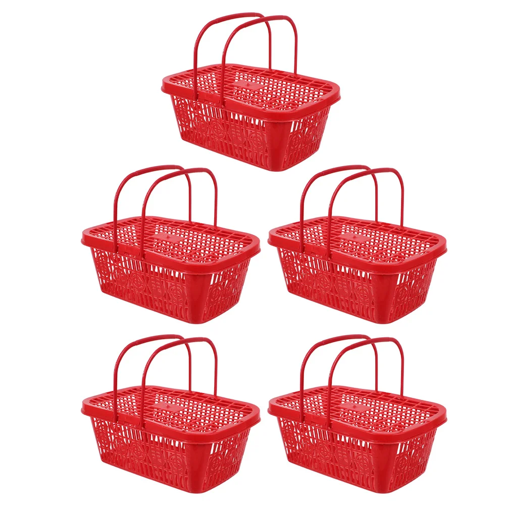 5pcs Fruit Picking Basket Plastic Large Capacity Square Storage Container With Lid Handle For Harvesting Berries Vegetables
5pcs Fruit Picking Basket Plastic Large Capacity Square Storage Container With Lid Handle For Harvesting Berries Vegetables