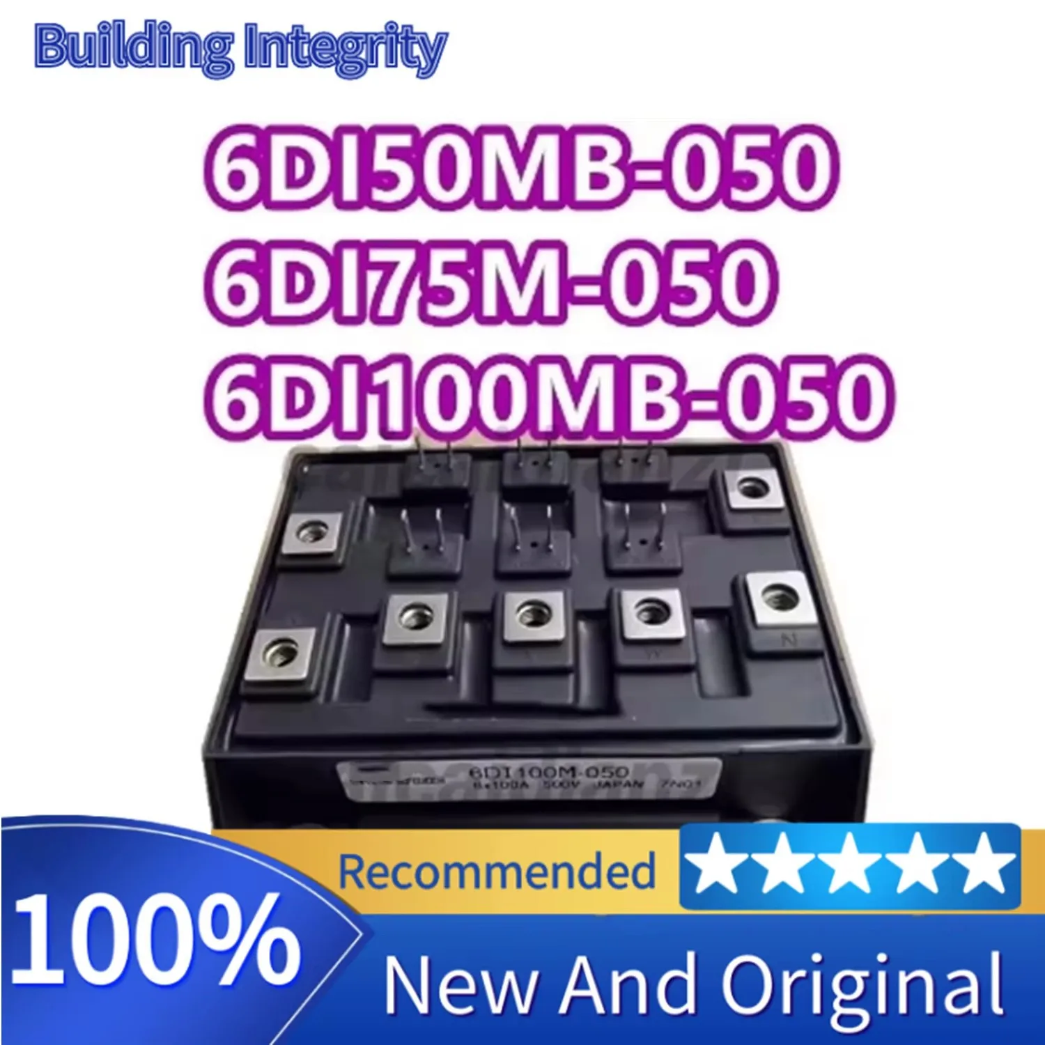 1PCS 6DI50MB-050 6DI100M-050 6DI75MB-050 6DI75MB-060 6DI100MB-050 6DI50M-050 6DI75M-050
1PCS 6DI50MB-050 6DI100M-050 6DI75MB-050 6DI75MB-060 6DI100MB-050 6DI50M-050 6DI75M-050