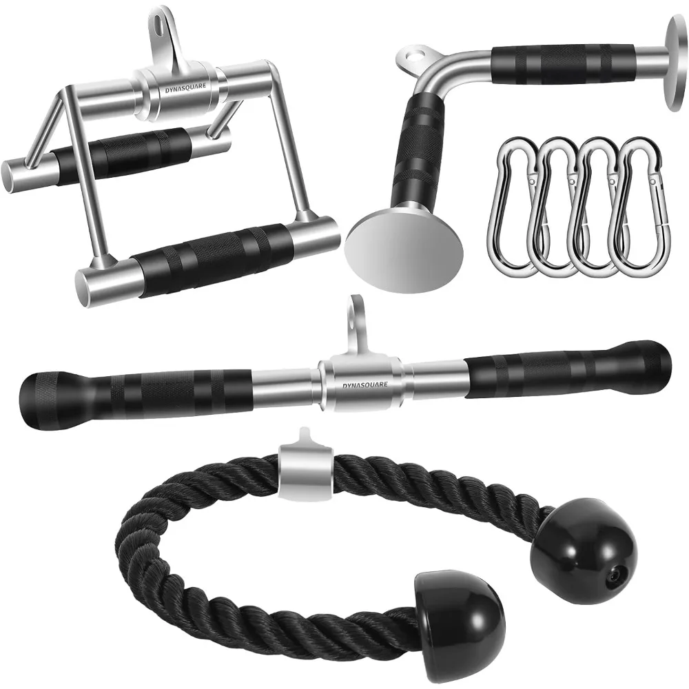 Tricep Press Down Cable Machine Attachment, Made of Heavy Duty Solid Steel, LAT Pulldown Attachments, Home Gym Accessories
Tricep Press Down Cable Machine Attachment, Made of Heavy Duty Solid Steel, LAT Pulldown Attachments, Home Gym Accessories