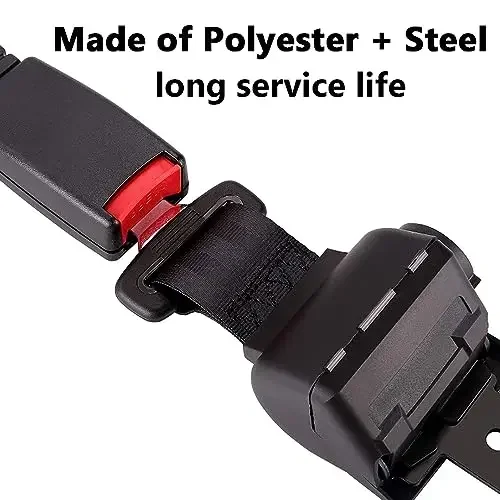 Retractable Golf Cart Seat Belt Assembly With Steel-Reinforced Polyester Strap 42 Inch Universal Fit
Retractable Golf Cart Seat Belt Assembly With Steel-Reinforced Polyester Strap 42 Inch Universal Fit