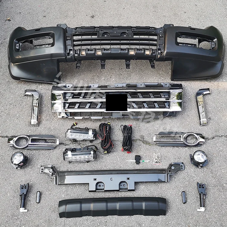 Front Bumper grill Surround Body Kit for Mitsubishi Pajero V93 V97 2018 DRL daytime running light fog lamp car accessories
Front Bumper grill Surround Body Kit for Mitsubishi Pajero V93 V97 2018 DRL daytime running light fog lamp car accessories