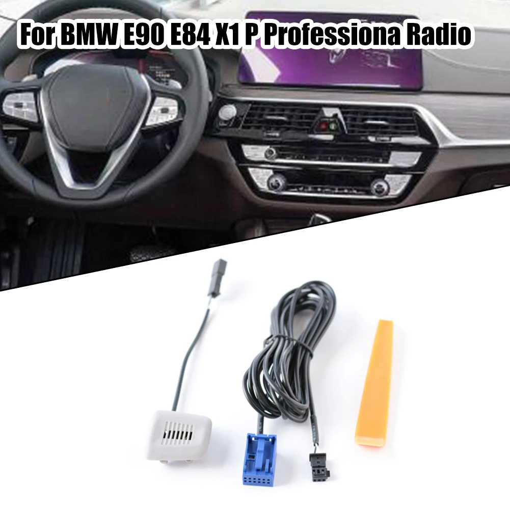 Bluetooth-compatible Microphone Cable Cover For BMW E90 E84 X1 Professiona Radio Black ABS Auto Acesssories
Bluetooth-compatible Microphone Cable Cover For BMW E90 E84 X1 Professiona Radio Black ABS Auto Acesssories
