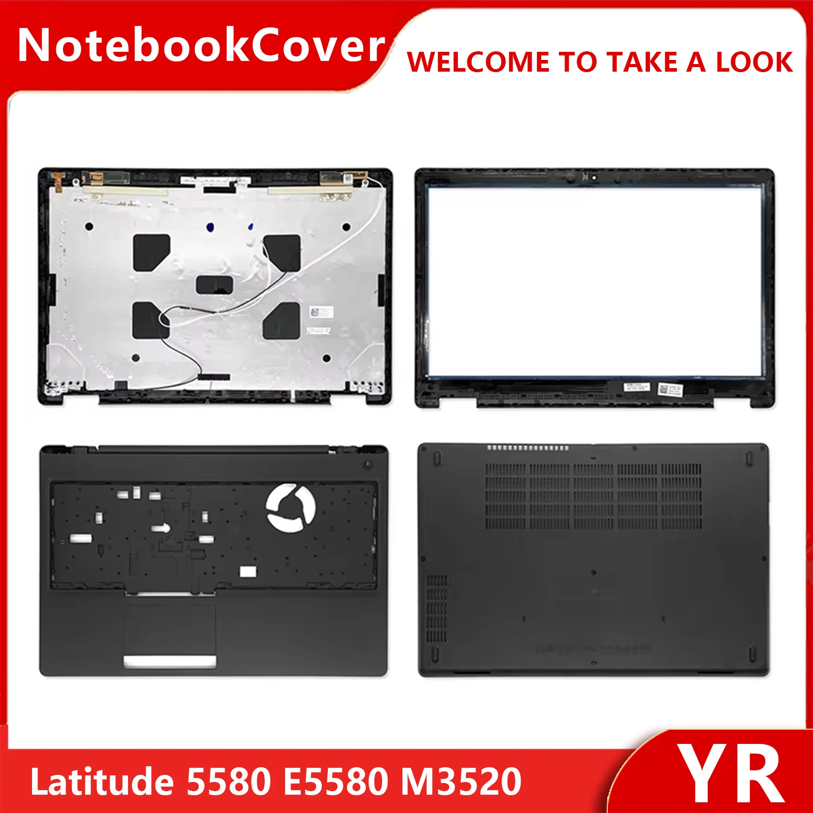 NEW For Latitude 5580 E5580 M3520 Series Laptop Shell LCD Screen Top Case/Back Cover/Front Bezel/Bottom Case
NEW For Latitude 5580 E5580 M3520 Series Laptop Shell LCD Screen Top Case/Back Cover/Front Bezel/Bottom Case