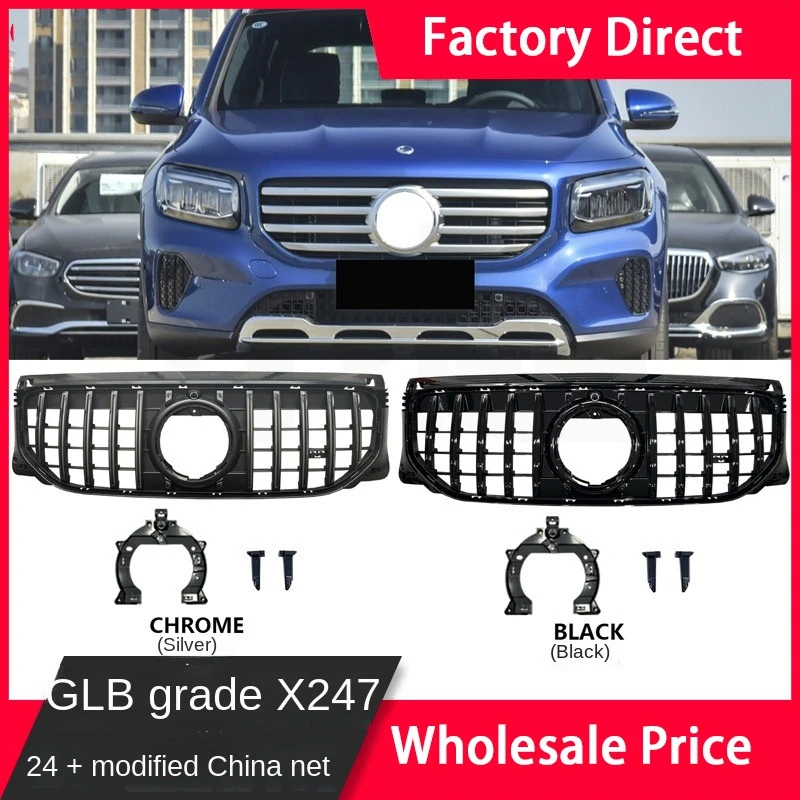 For New B class X247 Panmerica Grille For B ClassX247 GT R Grille Year 2024+ Front Bumper Black Silver Grille X247 Grid
For New B class X247 Panmerica Grille For B ClassX247 GT R Grille Year 2024+ Front Bumper Black Silver Grille X247 Grid