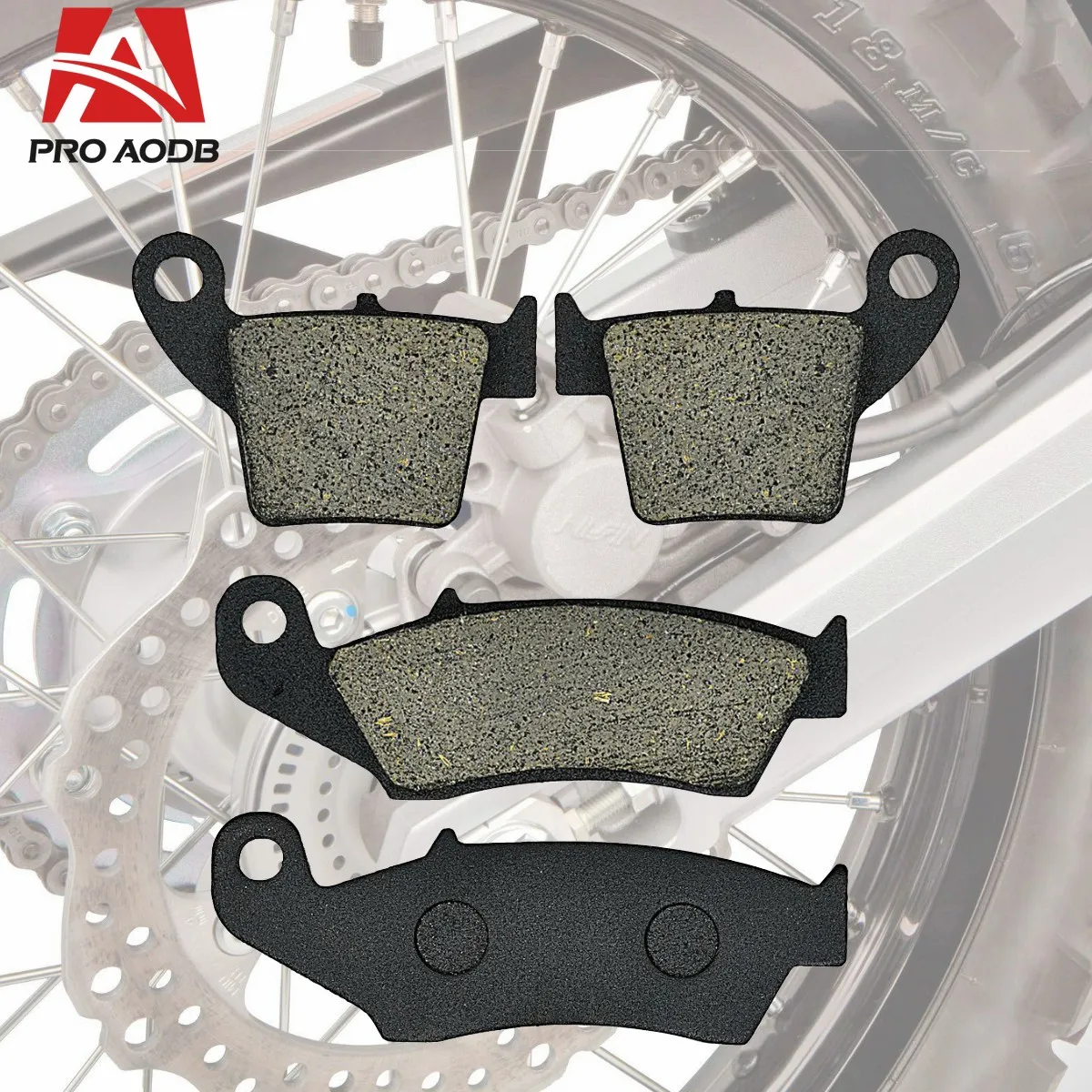 Front Rear Brake Pads For HONDA Motorcycle CR125R CR250R CRF230F CRF450L CRF250R CRF450R CRF250X CRF450X CRF 250R 450R 2004-2023
Front Rear Brake Pads For HONDA Motorcycle CR125R CR250R CRF230F CRF450L CRF250R CRF450R CRF250X CRF450X CRF 250R 450R 2004-2023