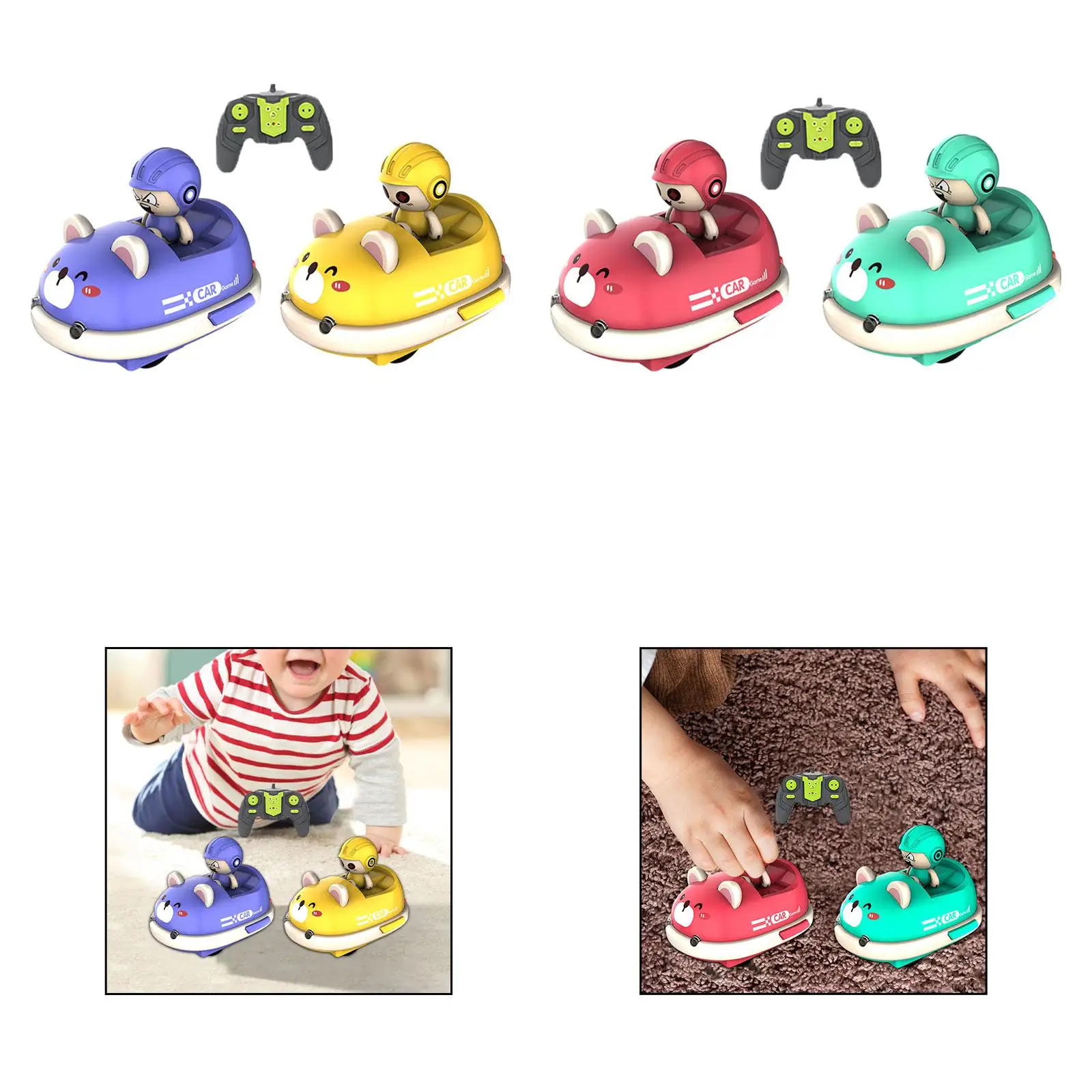 2Pcs Remote Control Bumper Cars Party Favor RC Speed Bumper Cars for Kids Children Age 3 4 5 6+ Year Old Teens Boys Girls
2Pcs Remote Control Bumper Cars Party Favor RC Speed Bumper Cars for Kids Children Age 3 4 5 6+ Year Old Teens Boys Girls