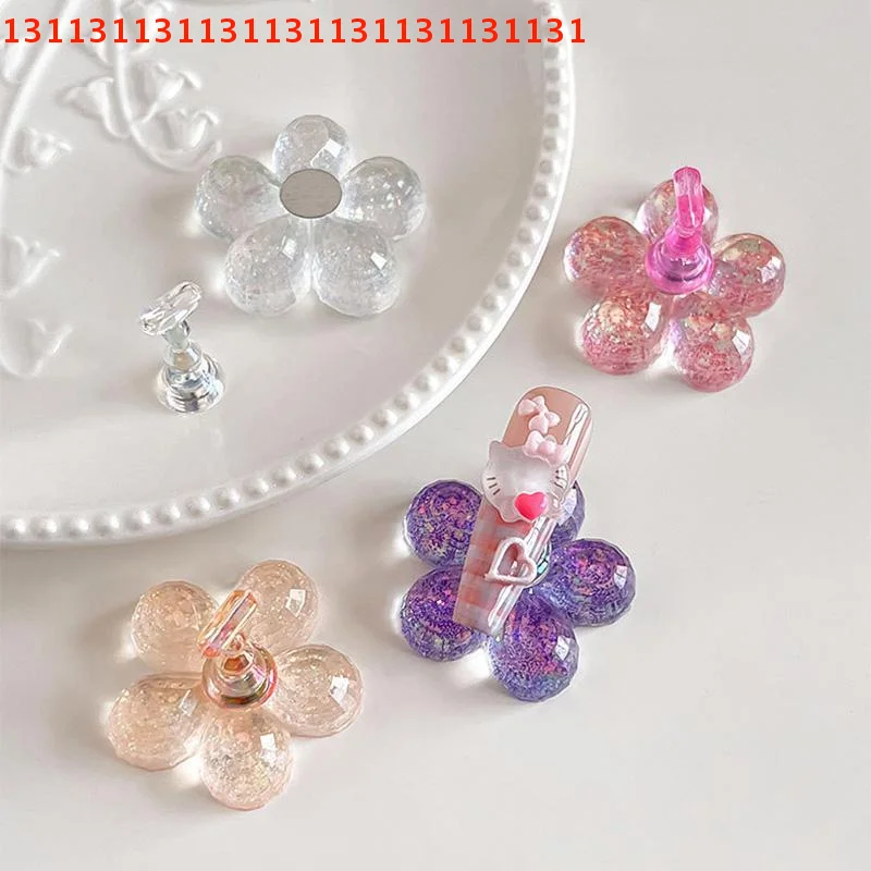 Пластиковая подставка для накладных ногтей для практики маникюра и тренировки, набор магнитных держателей для ногтей с блестящими блестками и цветочным узором
Пластиковая подставка для накладных ногтей для практики маникюра и тренировки, набор магнитных держателей для ногтей с блестящими блестками и цветочным узором