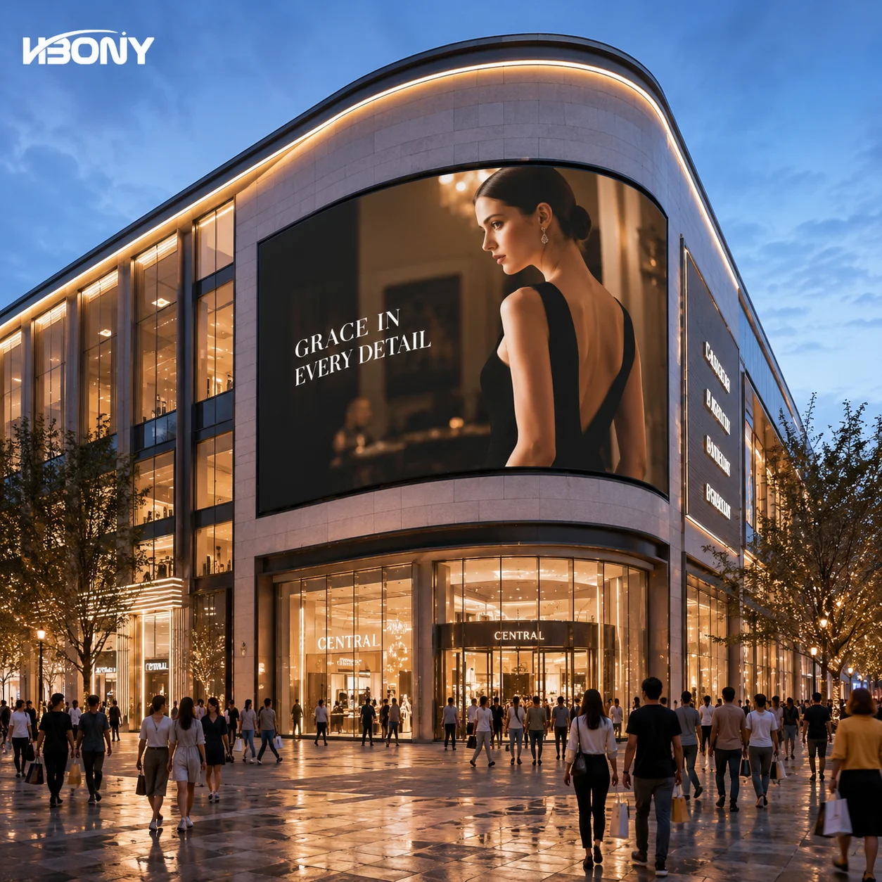Professional P4 Outdoor Fixed LED Display High Brightness 6000nits IP65 Waterproof Advertising Billboard for Shopping Mall Sign
Professional P4 Outdoor Fixed LED Display High Brightness 6000nits IP65 Waterproof Advertising Billboard for Shopping Mall Sign