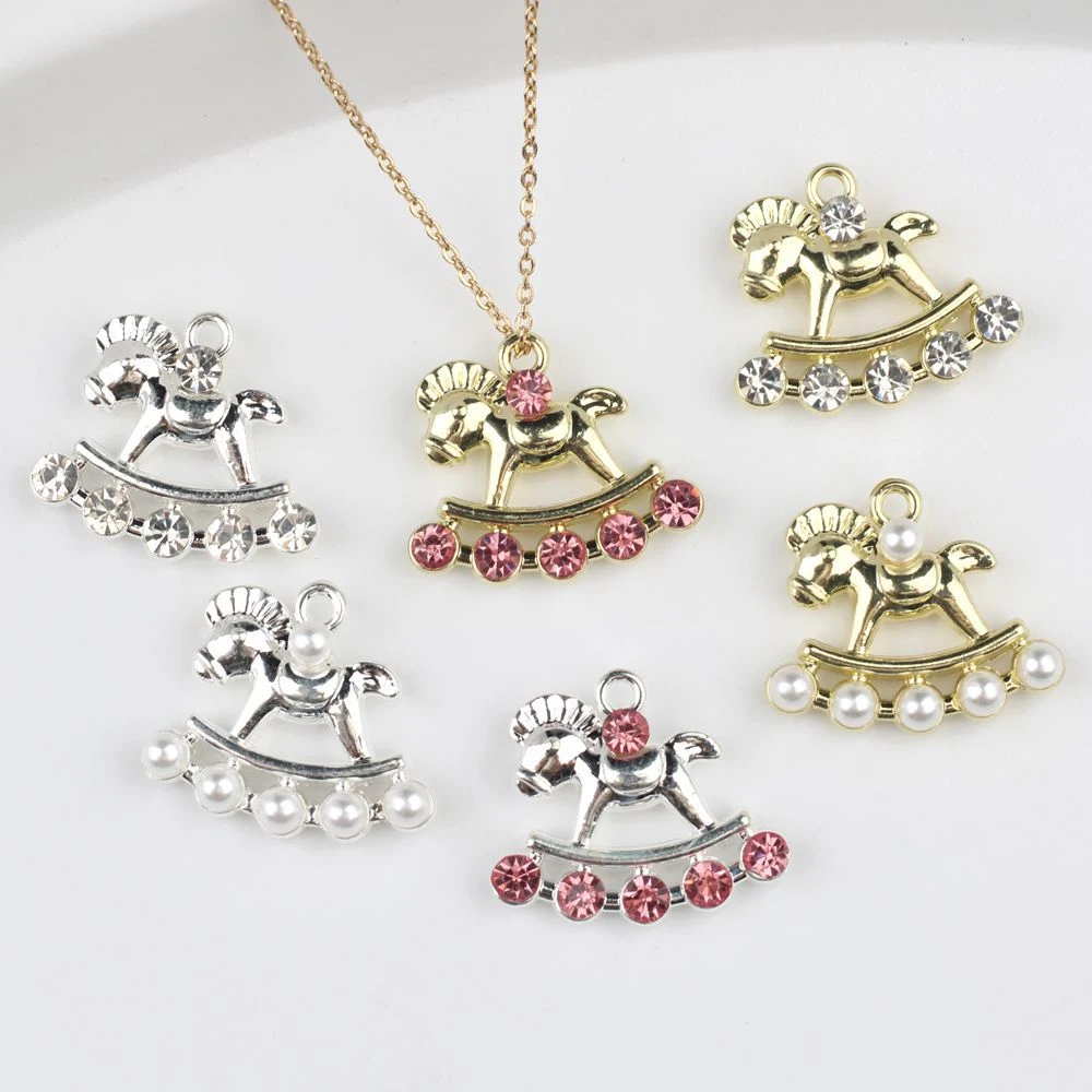 10pcs Fashion Cute Horse Shape Pendant Earring Necklace Bracelet Jewelry Making Accessories DIY Handmade Ornaments Craft Gifts
10pcs Fashion Cute Horse Shape Pendant Earring Necklace Bracelet Jewelry Making Accessories DIY Handmade Ornaments Craft Gifts