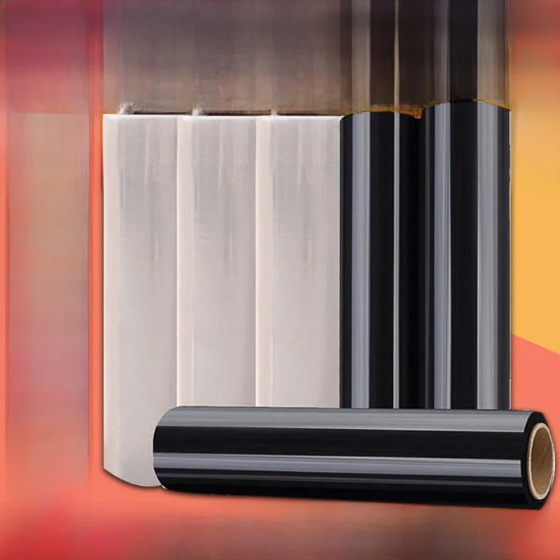 Transparent Plastic Wrapping Film 50cm Black Stretch Film Packaging Film Self-Adhesive Film for Cables And Wire Bundling
Transparent Plastic Wrapping Film 50cm Black Stretch Film Packaging Film Self-Adhesive Film for Cables And Wire Bundling
