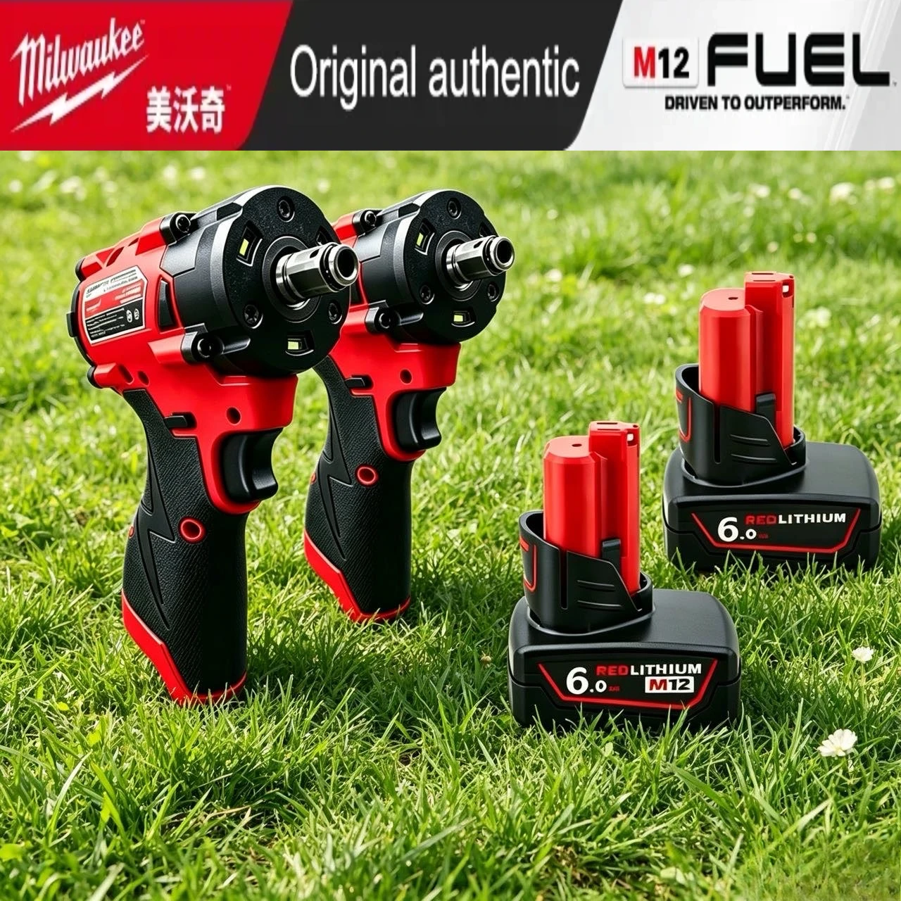 Milwaukee 12V removable lithium battery, widely compatible with brushless power drill and wrench tools
Milwaukee 12V removable lithium battery, widely compatible with brushless power drill and wrench tools