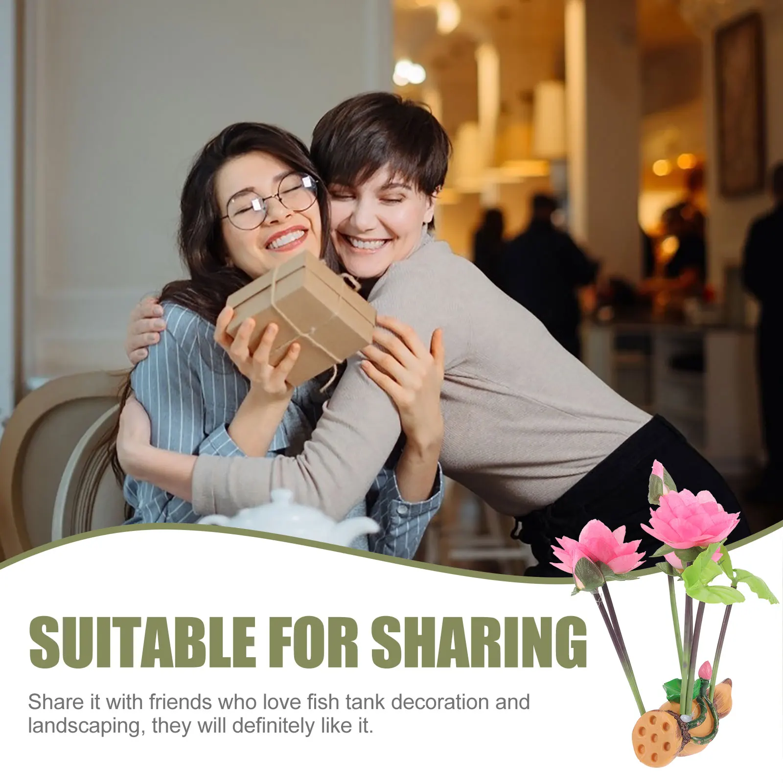 Artificial Lotus Fish Tank Decoration Aquarium Landscaping Ornament Realistic Simulation for Fish Tank Accessories
Artificial Lotus Fish Tank Decoration Aquarium Landscaping Ornament Realistic Simulation for Fish Tank Accessories