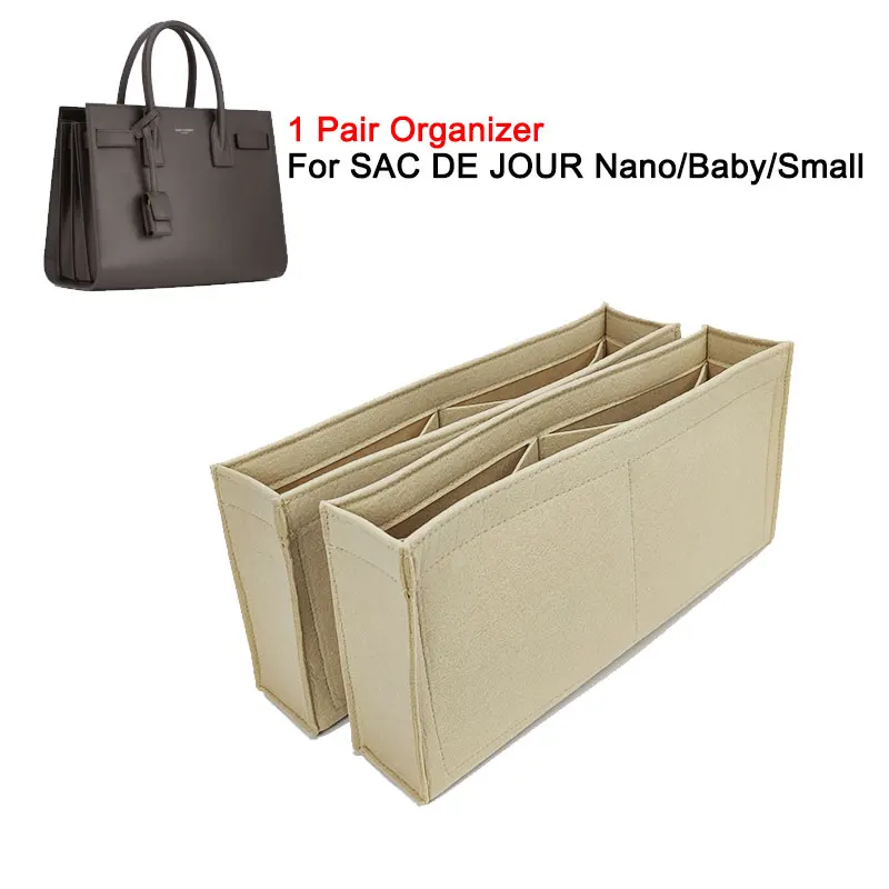 A Pair Insert Organizer For Sac Du Jour Nano Baby Small Tote Bag , Bag Support Shaper Felt Inner Liner Handbag Organizer
A Pair Insert Organizer For Sac Du Jour Nano Baby Small Tote Bag , Bag Support Shaper Felt Inner Liner Handbag Organizer