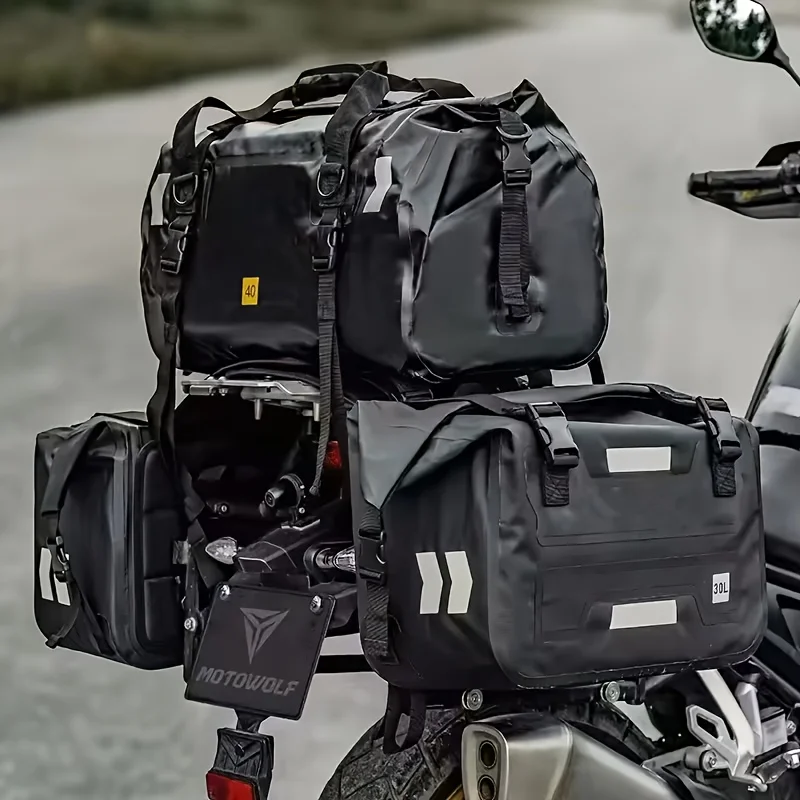 Motorcycle Outdoor Long-Distance Riding Large Capacity Side Bag Side Storage Waterproof Saddle Bag Back Seat Storage
Motorcycle Outdoor Long-Distance Riding Large Capacity Side Bag Side Storage Waterproof Saddle Bag Back Seat Storage