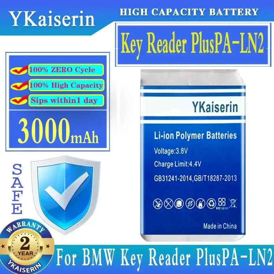 Экологически чистый аккумулятор для чтения ключей 3000 мАч для Bmw Key Reader Pluspa-LN2, K03, R001 3,6 В Pluspa-LN2
Экологически чистый аккумулятор для чтения ключей 3000 мАч для Bmw Key Reader Pluspa-LN2, K03, R001 3,6 В Pluspa-LN2