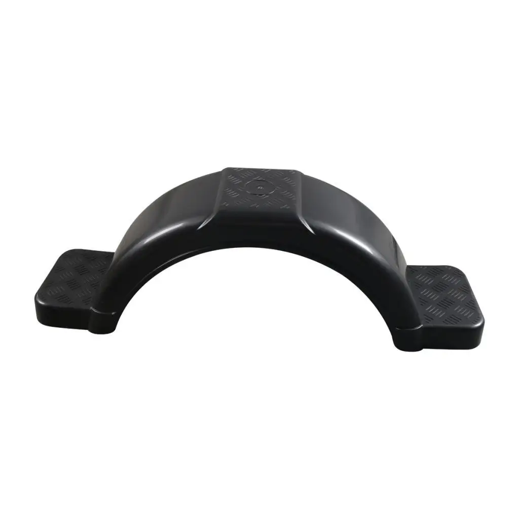 Black PP Trailer Wheels Fender Waterproof Mudguard 14in Single Axle Replacement for Support Wheel Trailer and RV Truck
Black PP Trailer Wheels Fender Waterproof Mudguard 14in Single Axle Replacement for Support Wheel Trailer and RV Truck