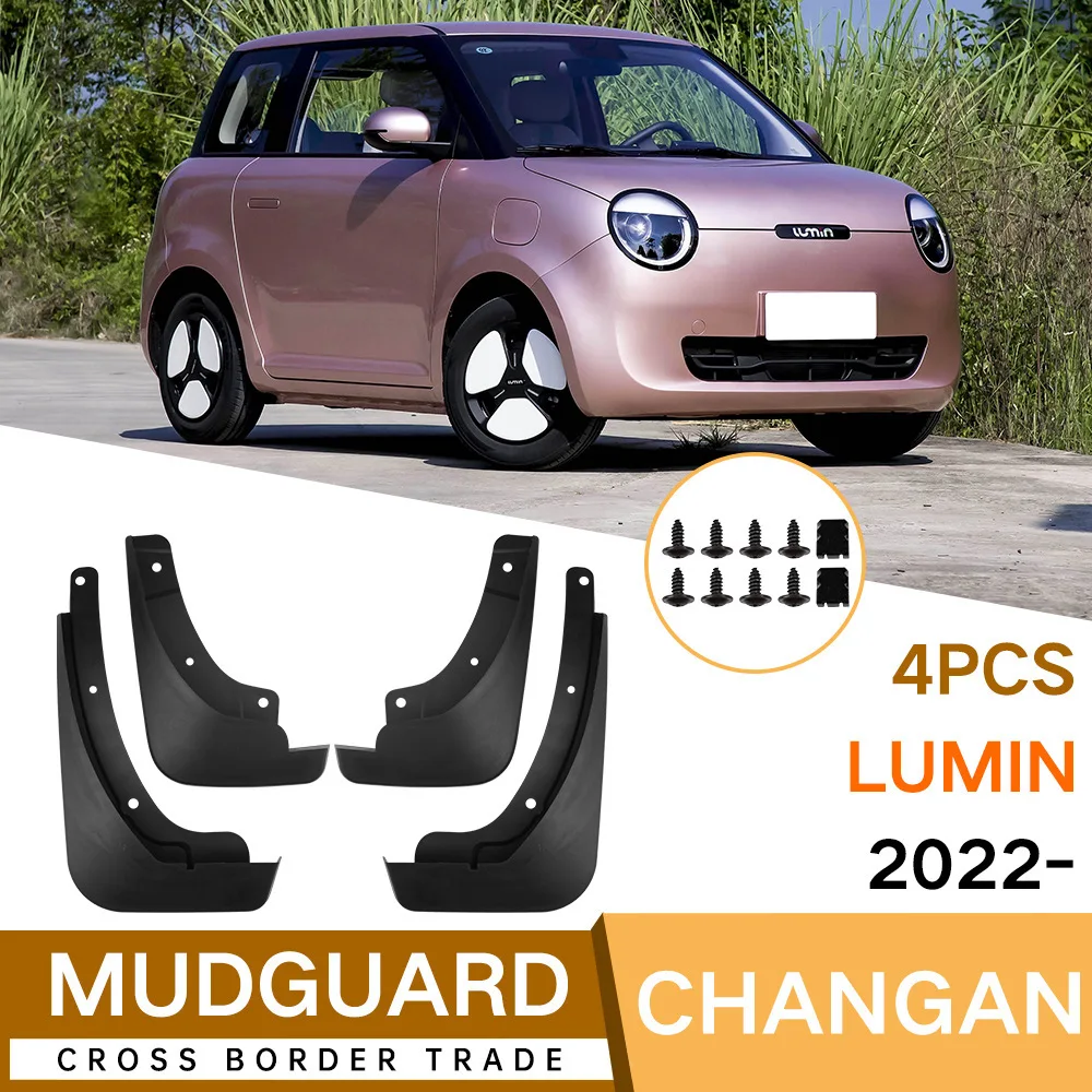 For Changan Lumin 2022-2024 Mini EV Mud Flaps Soft Rubber Splash Guards Fender Mudguards 4PCS Car Accessories
For Changan Lumin 2022-2024 Mini EV Mud Flaps Soft Rubber Splash Guards Fender Mudguards 4PCS Car Accessories