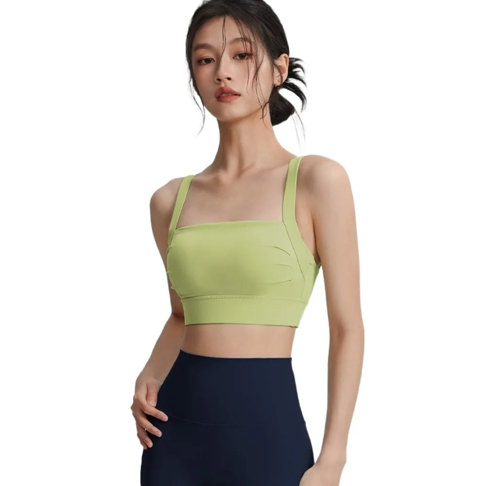 Removable padding Women's Sports Bra Shock-proof High Impact Support Yoga Underwear Wide strap Comfortable Gym Crop Top Workout
Removable padding Women's Sports Bra Shock-proof High Impact Support Yoga Underwear Wide strap Comfortable Gym Crop Top Workout