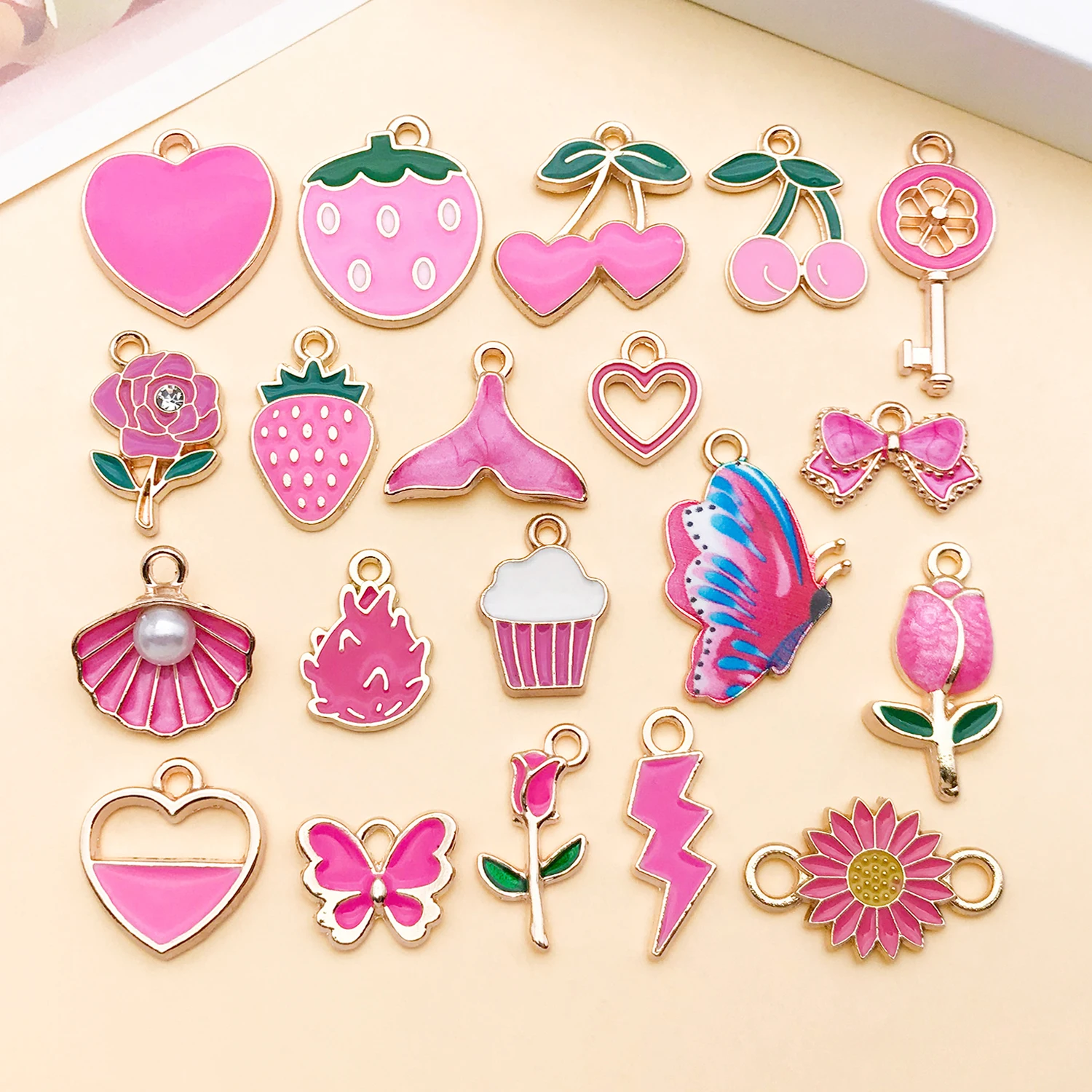 10/20pcs Enamel Charms Alloy Various Styles Pendants For DIY Bracelets Necklaces Earrings Jewelry Making Accessories Supplies
10/20pcs Enamel Charms Alloy Various Styles Pendants For DIY Bracelets Necklaces Earrings Jewelry Making Accessories Supplies