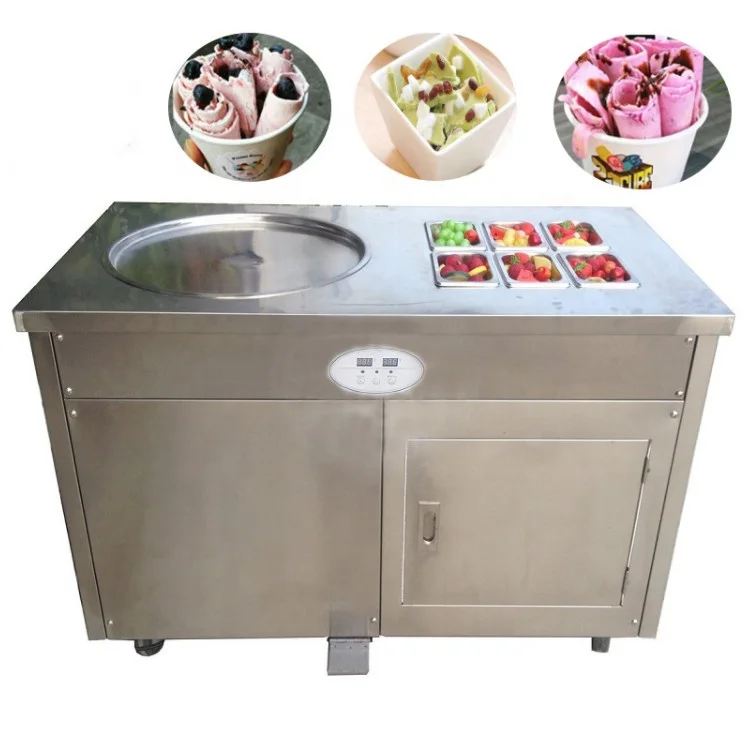 electric squared mobile pan plate street food solid frozen fried fruit ice cream roll machine Thai fried ice cream machine price
electric squared mobile pan plate street food solid frozen fried fruit ice cream roll machine Thai fried ice cream machine price