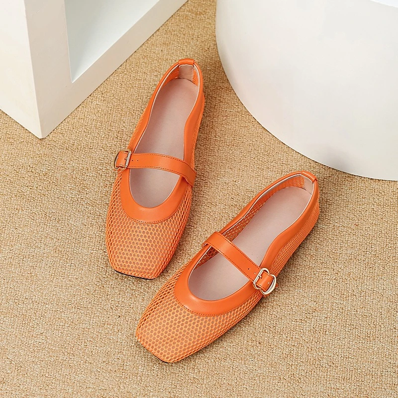 Women's Mary Jane Shoes Fashion Air Mesh Casual Shoes for Woman Comfortable Shallow Flat Sandals Designer Shoes Zapatos De Mujer
Women's Mary Jane Shoes Fashion Air Mesh Casual Shoes for Woman Comfortable Shallow Flat Sandals Designer Shoes Zapatos De Mujer