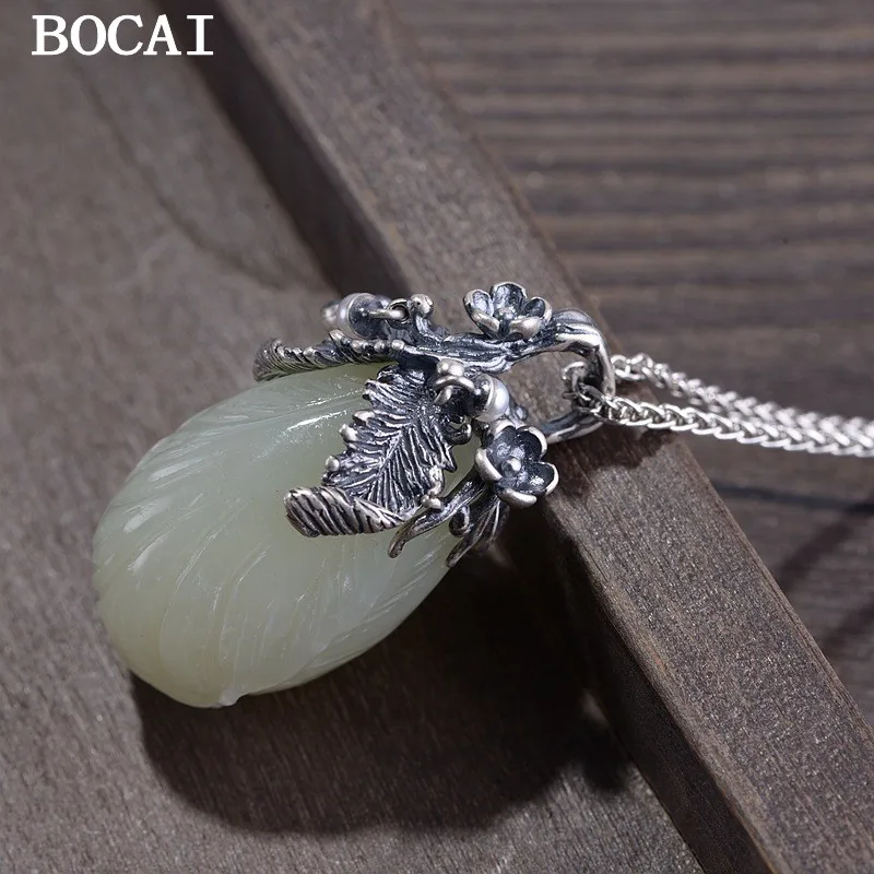 BOCAI S925 Серебряный ретро минималистичный роскошный кулон в виде капусты женский подарок
BOCAI S925 Серебряный ретро минималистичный роскошный кулон в виде капусты женский подарок
