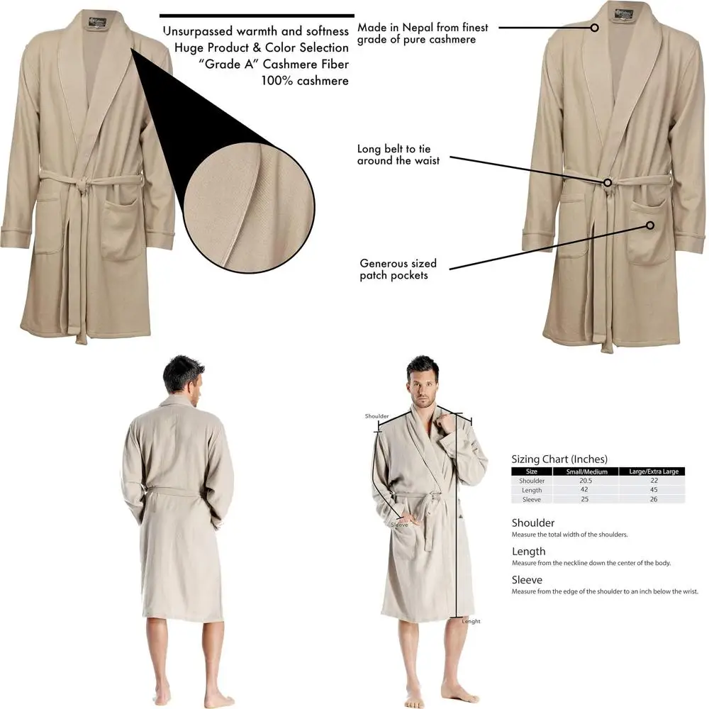Men's 100% Soft Plush Knee-Length Bathrobes - Warm, Cozy, and Perfect for Daily Wear
Men's 100% Soft Plush Knee-Length Bathrobes - Warm, Cozy, and Perfect for Daily Wear