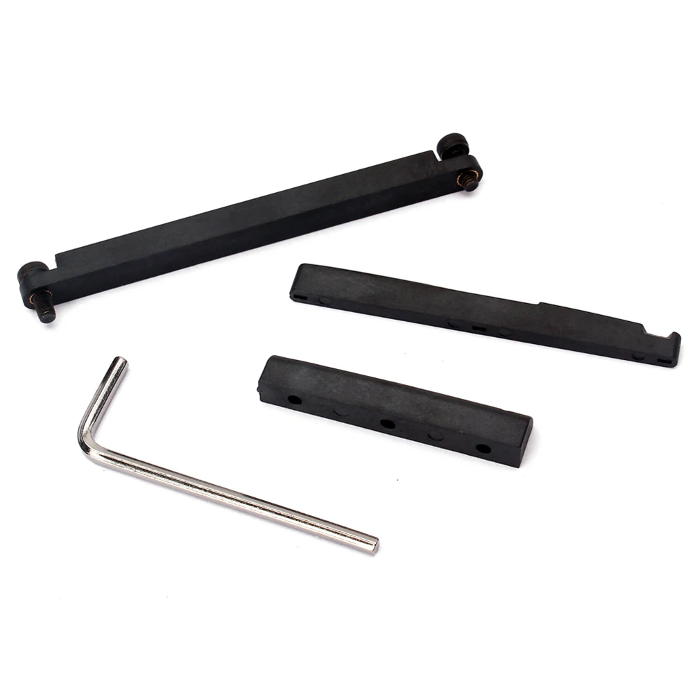 Guitar Parts Set 81mm Rail 6mm Thick Upper Lower Nuts Replacement Accessories Saddle Slot Depth Adjustable
Guitar Parts Set 81mm Rail 6mm Thick Upper Lower Nuts Replacement Accessories Saddle Slot Depth Adjustable