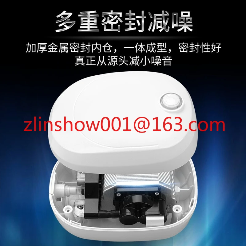Fish tank oxygen pump, silent super oxygen pump, small household fish farming, high-power oxygen beater, adjustable air volume
Fish tank oxygen pump, silent super oxygen pump, small household fish farming, high-power oxygen beater, adjustable air volume