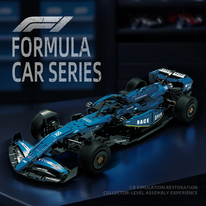 Новый 88F1B 2361 шт. 1:8 MOC Технические гоночные строительные блоки Сборка автомобиля Кирпичи Модель игрушки для мальчиков Подарочный набор на день рождения
Новый 88F1B 2361 шт. 1:8 MOC Технические гоночные строительные блоки Сборка автомобиля Кирпичи Модель игрушки для мальчиков Подарочный набор на день рождения