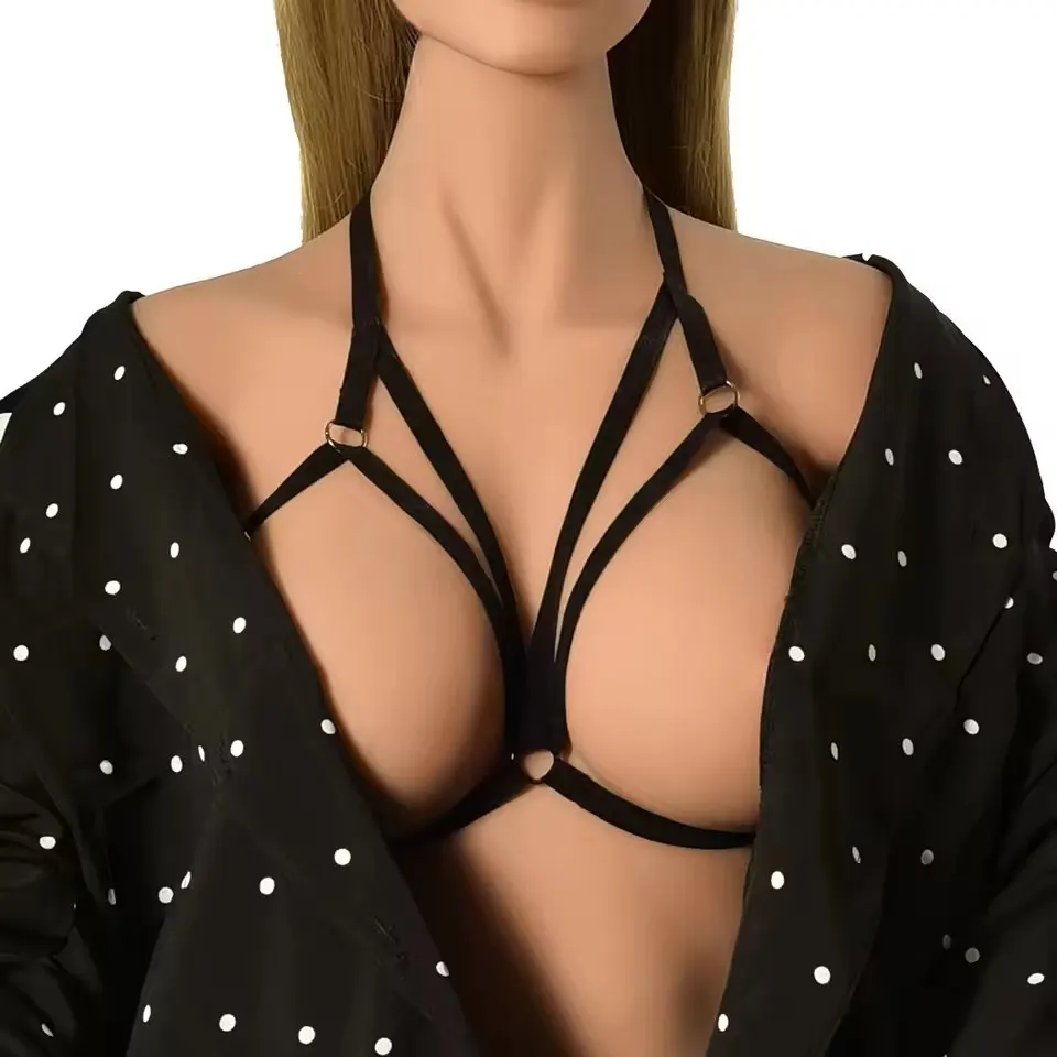 Black Hollow Out Harness Strappy Lingerie Bondage Body Sexy Bra Lingerie Crop Tops Cage Lingerie Harness Belt Fetish Wear Women
Black Hollow Out Harness Strappy Lingerie Bondage Body Sexy Bra Lingerie Crop Tops Cage Lingerie Harness Belt Fetish Wear Women