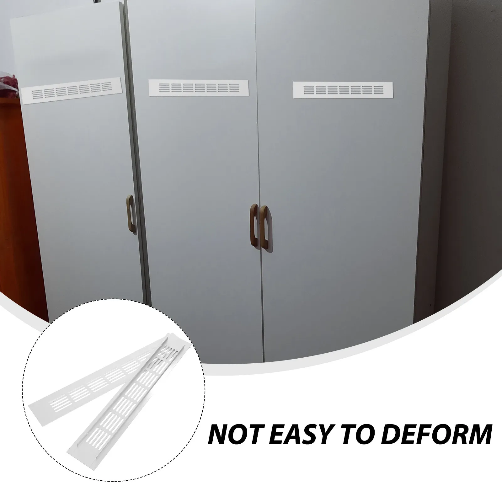 2Pcs Aluminum Alloy Rectangle Cabinet Vent Cover for Furniture Doors Wardrobes Radiators 3000x50mm Enhanced Heat Dissipation
2Pcs Aluminum Alloy Rectangle Cabinet Vent Cover for Furniture Doors Wardrobes Radiators 3000x50mm Enhanced Heat Dissipation