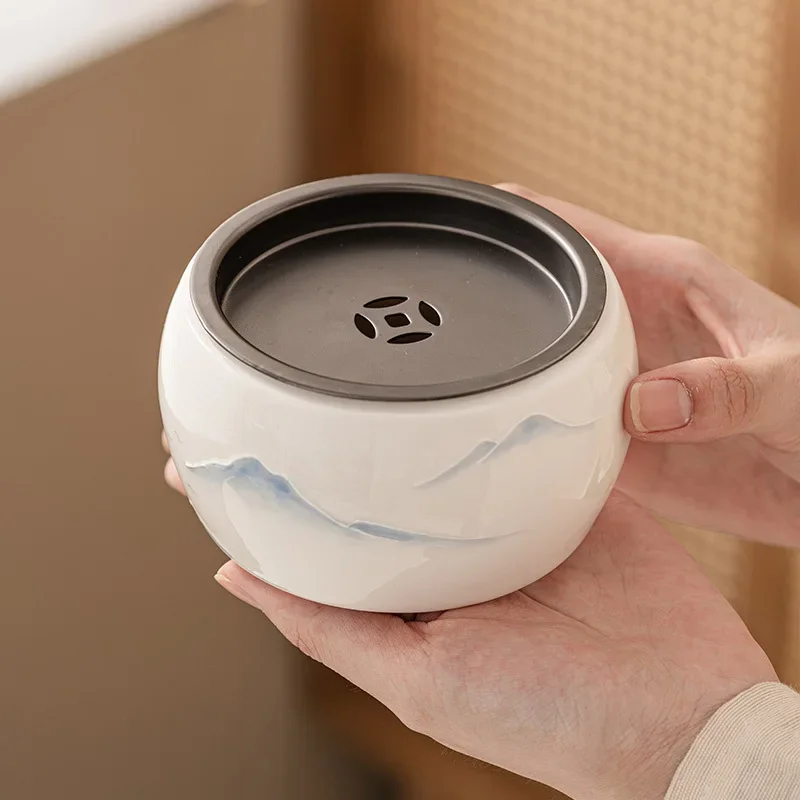 Hand Painted Mountain Tea Wash Porcelain Bowl For Tea Basin Set White Tea Ware Cup Pen Wash Tea Ceremony Utensils Jianshui Trays
Hand Painted Mountain Tea Wash Porcelain Bowl For Tea Basin Set White Tea Ware Cup Pen Wash Tea Ceremony Utensils Jianshui Trays