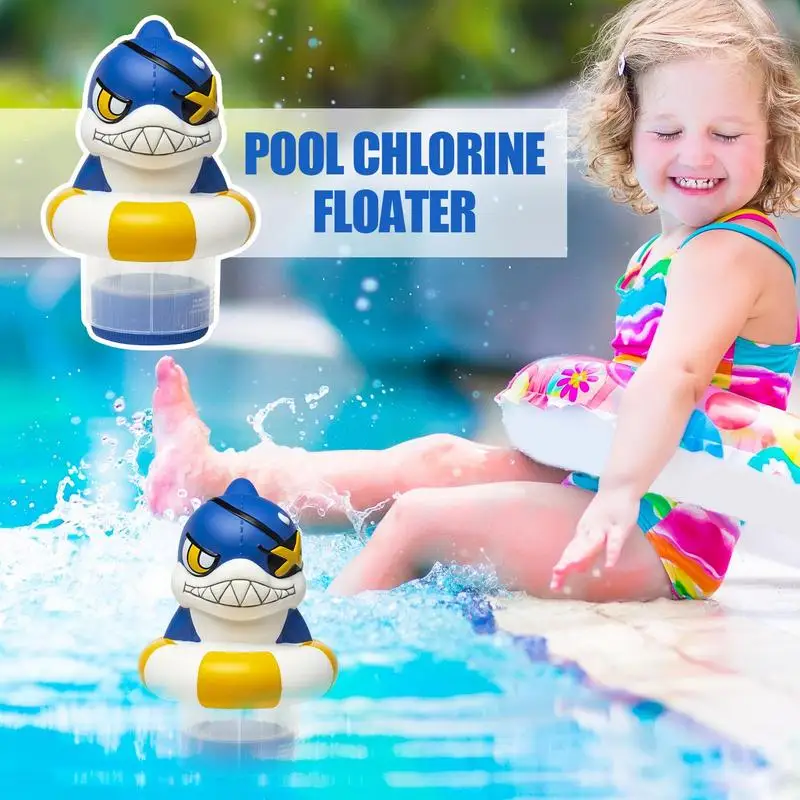 Pool Chlorine Floater Pool Chlorine Dispenser Floater Shark Shape Floated Container Holds 4 Tablets Fit 3-Inch Tabs For Swimming
Pool Chlorine Floater Pool Chlorine Dispenser Floater Shark Shape Floated Container Holds 4 Tablets Fit 3-Inch Tabs For Swimming