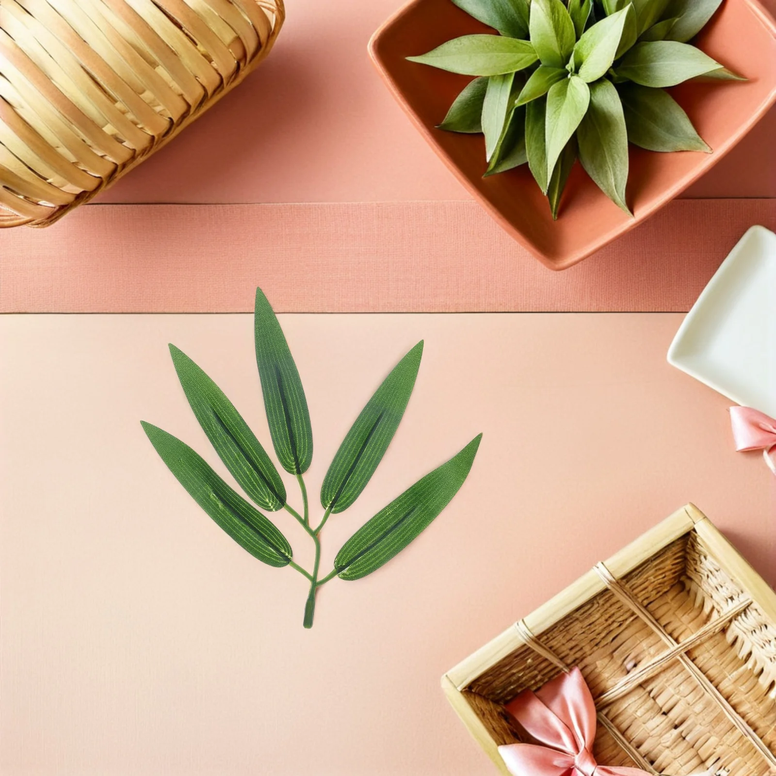 100 Pcs Bamboo Leaves Artificial Green Plant Home Decoration DIY Plastic Simulated Bamboo Branches Household Adornment
100 Pcs Bamboo Leaves Artificial Green Plant Home Decoration DIY Plastic Simulated Bamboo Branches Household Adornment