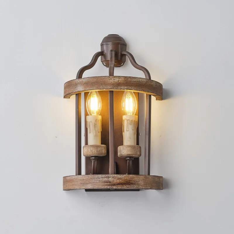 American Retro Iron Wall Lamp Industrial Style Living Room Dining Room Kitchen Corridor Bedroom E14 Decoration Bedside Lamp
American Retro Iron Wall Lamp Industrial Style Living Room Dining Room Kitchen Corridor Bedroom E14 Decoration Bedside Lamp