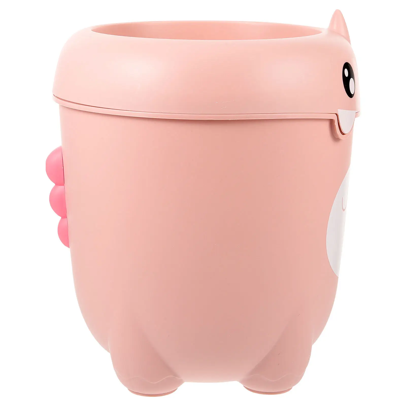 Room Trash Bin Plastic Cartoon Dinosaur Pattern Lidless Waste Paper Basket for Home Office Kitchen Living Room Bedroom
Room Trash Bin Plastic Cartoon Dinosaur Pattern Lidless Waste Paper Basket for Home Office Kitchen Living Room Bedroom