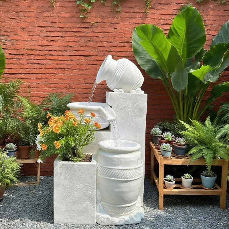 b7- outdoor running water fountain ceramic pot courtyard floor-to-ceiling outdoor garden landscape decoration lucky circulating
b7- outdoor running water fountain ceramic pot courtyard floor-to-ceiling outdoor garden landscape decoration lucky circulating