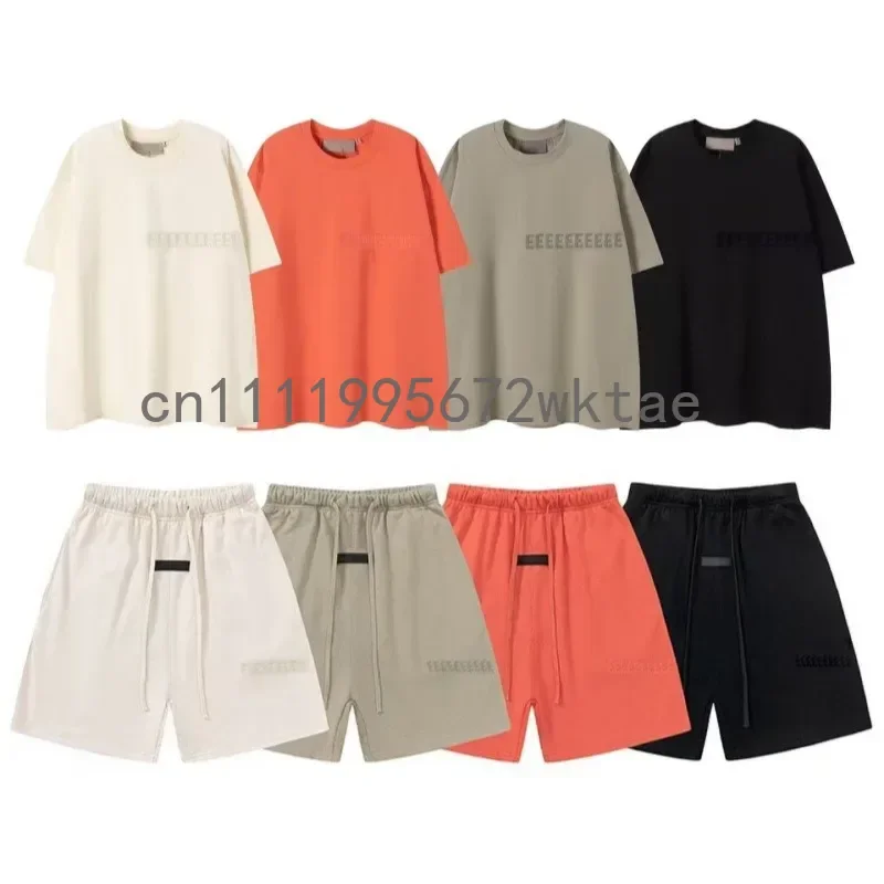 Luxury Men's Flocking Letter LOGO T-shirt Luxury Design Round Neck Short Sleeve High Street Couple Loose T-shirt Two-piece Set
Luxury Men's Flocking Letter LOGO T-shirt Luxury Design Round Neck Short Sleeve High Street Couple Loose T-shirt Two-piece Set