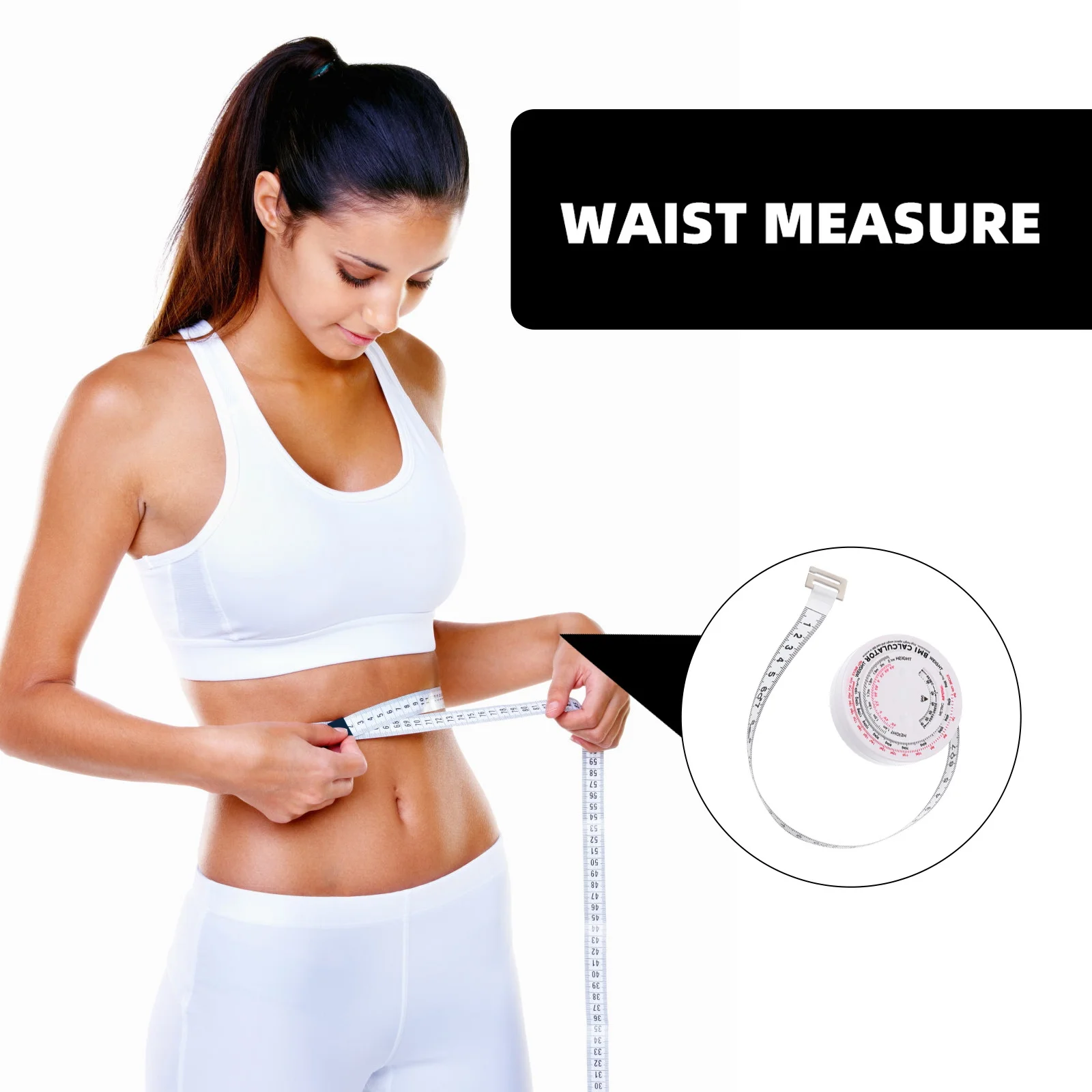 2Pcs Portable Measuring Tapes Exquisite Craftsmanship High Quality Material Convenient to Use for Body Measurement
2Pcs Portable Measuring Tapes Exquisite Craftsmanship High Quality Material Convenient to Use for Body Measurement